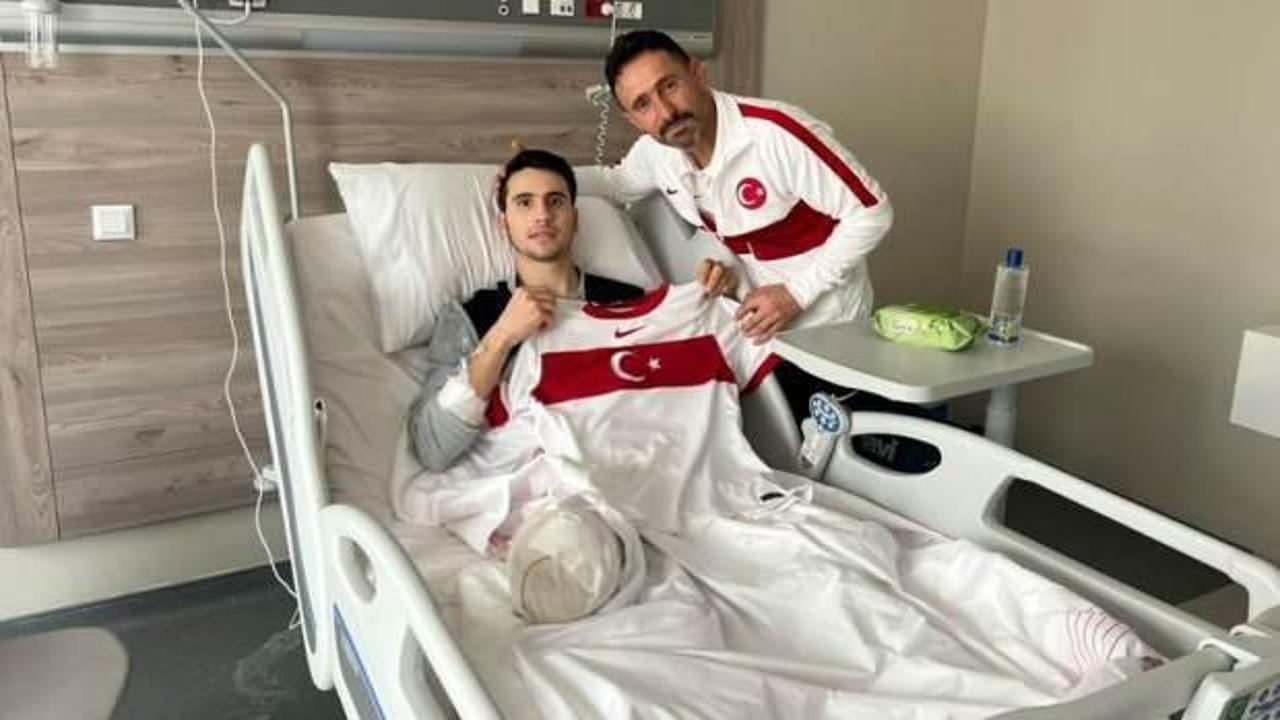 Osman Çakmak, depremzede sporcuları yalnız bırakmadı!