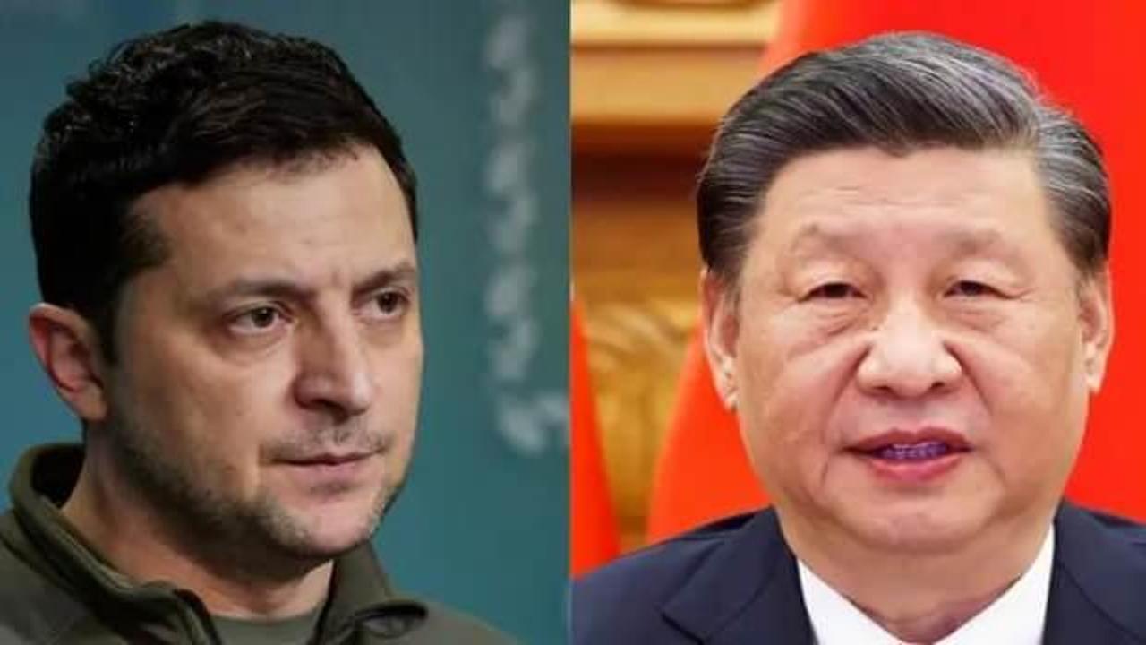 Zelenski'den Xi Jinping'e sürpriz mesaj