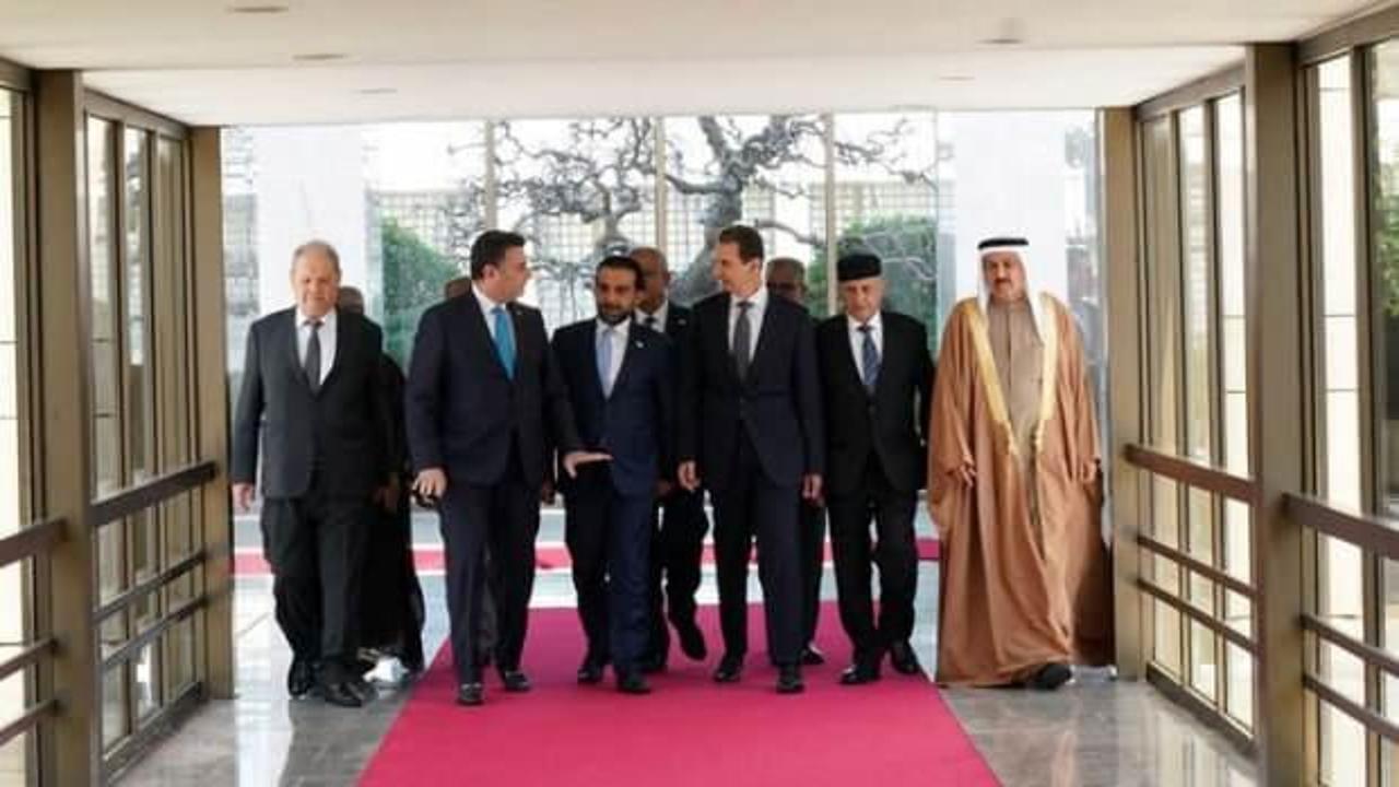 Arap ülkelerinden Şam’a üst düzey ziyaret