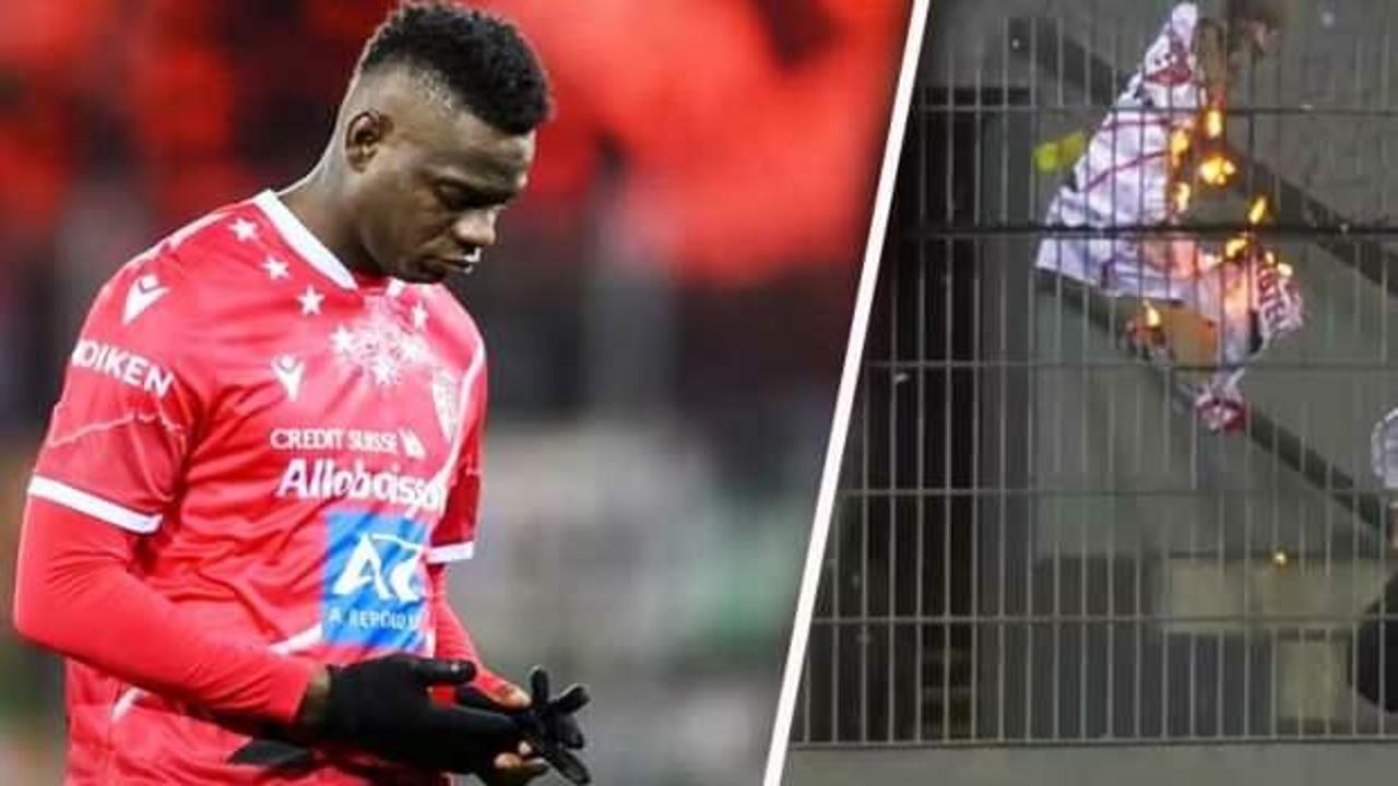 Balotelli'ye İsvi&ccedil;re'de kendi taraftarlarından şok tepki!