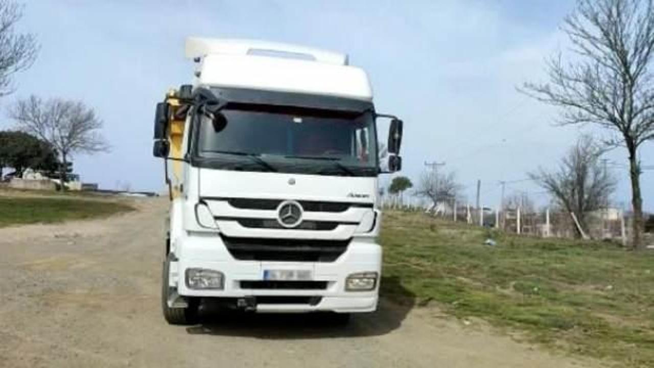 Döküm alanı dışına moloz döken kamyon şoförüne 819 bin lira ceza
