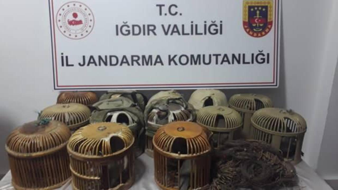Iğdır'da kaçak keklik avcılarına 102 bin 75 lira ceza