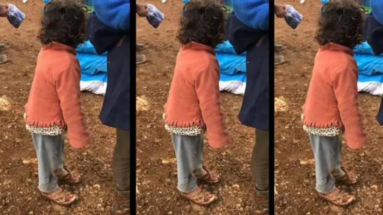 Soğukta titreyen kız &ccedil;ocuğunun g&ouml;r&uuml;nt&uuml;leri ortalığı ayağa kaldırmıştı! Ger&ccedil;ek ortaya &ccedil;ıktı