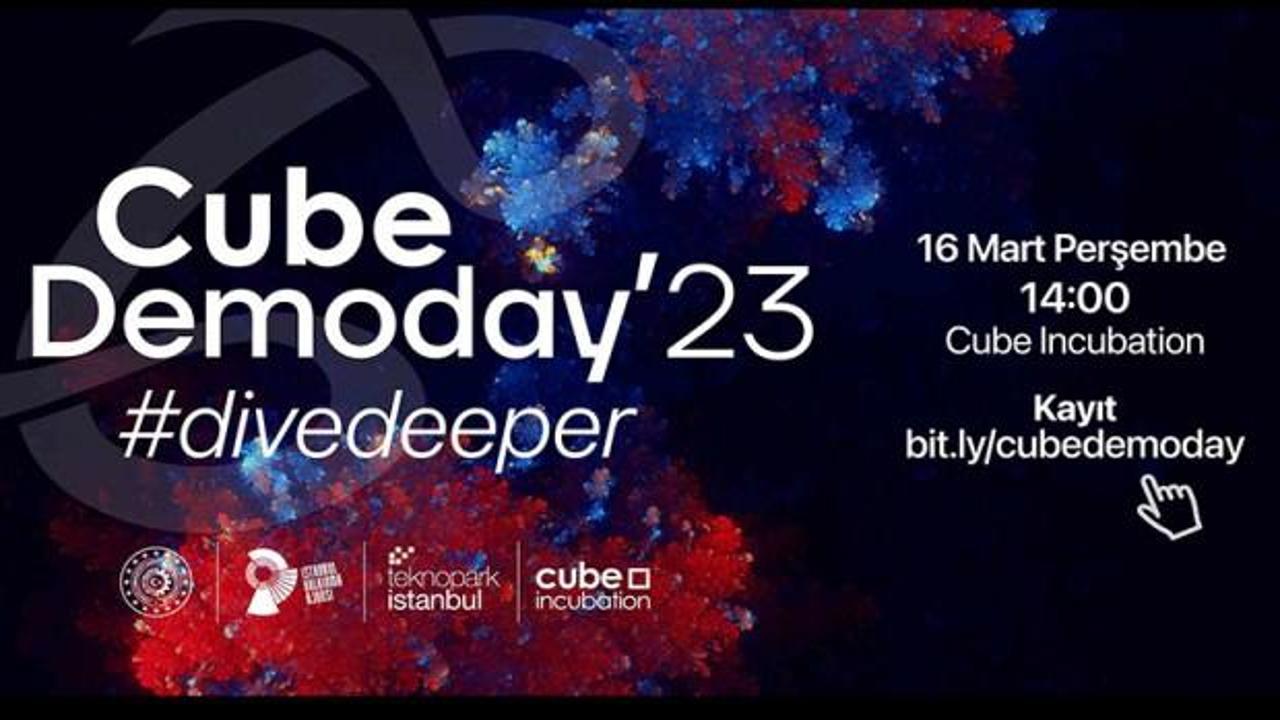 'Derin Teknoloji' odaklı 10 girişim, Cube Demoday 23 etkinliğinde sahne alacak