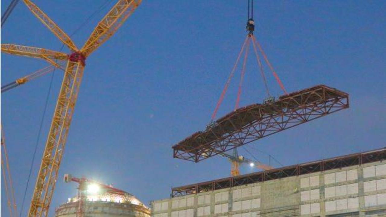 Akkuyu NGS'de yeni aşama