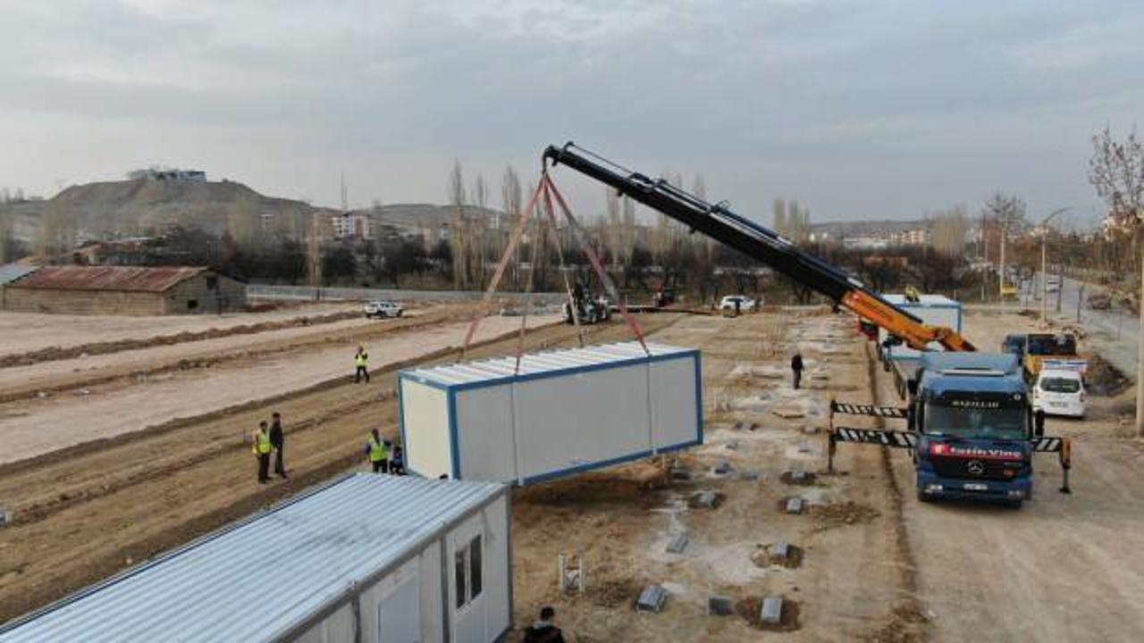 Bağcılar Belediyesi konteyner kent kuruyor