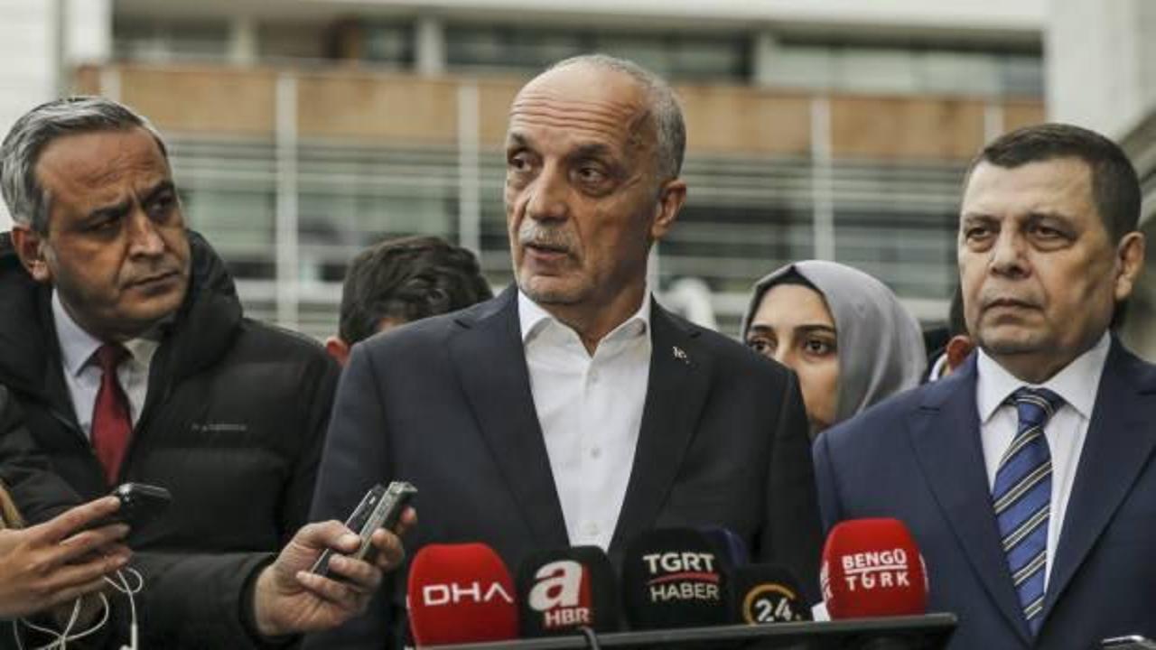 Başkan Erdoğan, TÜRK-İŞ Genel Başkanı Ergün Atalay'ı kabul etti