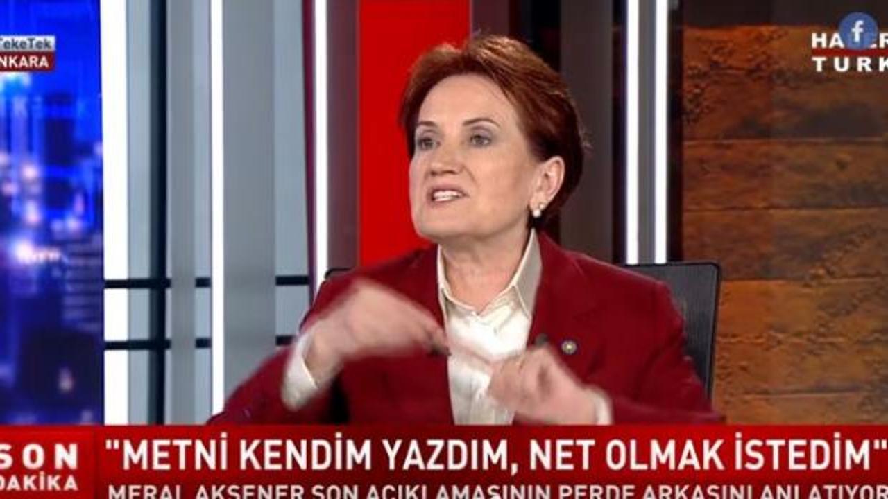 Meral Akşener Muharrem İnce'ye g&ouml;z kırptı: Beraber y&uuml;r&uuml;mek isterim