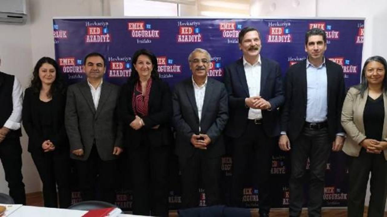 HDP'den a&ccedil;ıklama geldi: İttifakta uzlaşma sağlandı