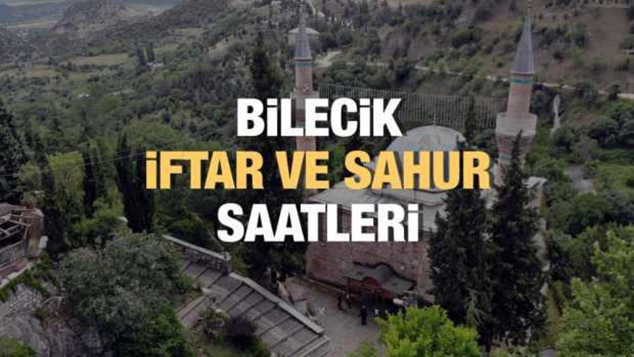 Bilecik Ramazan İmsakiyesi 2023: İftar ve sahur vakitleri