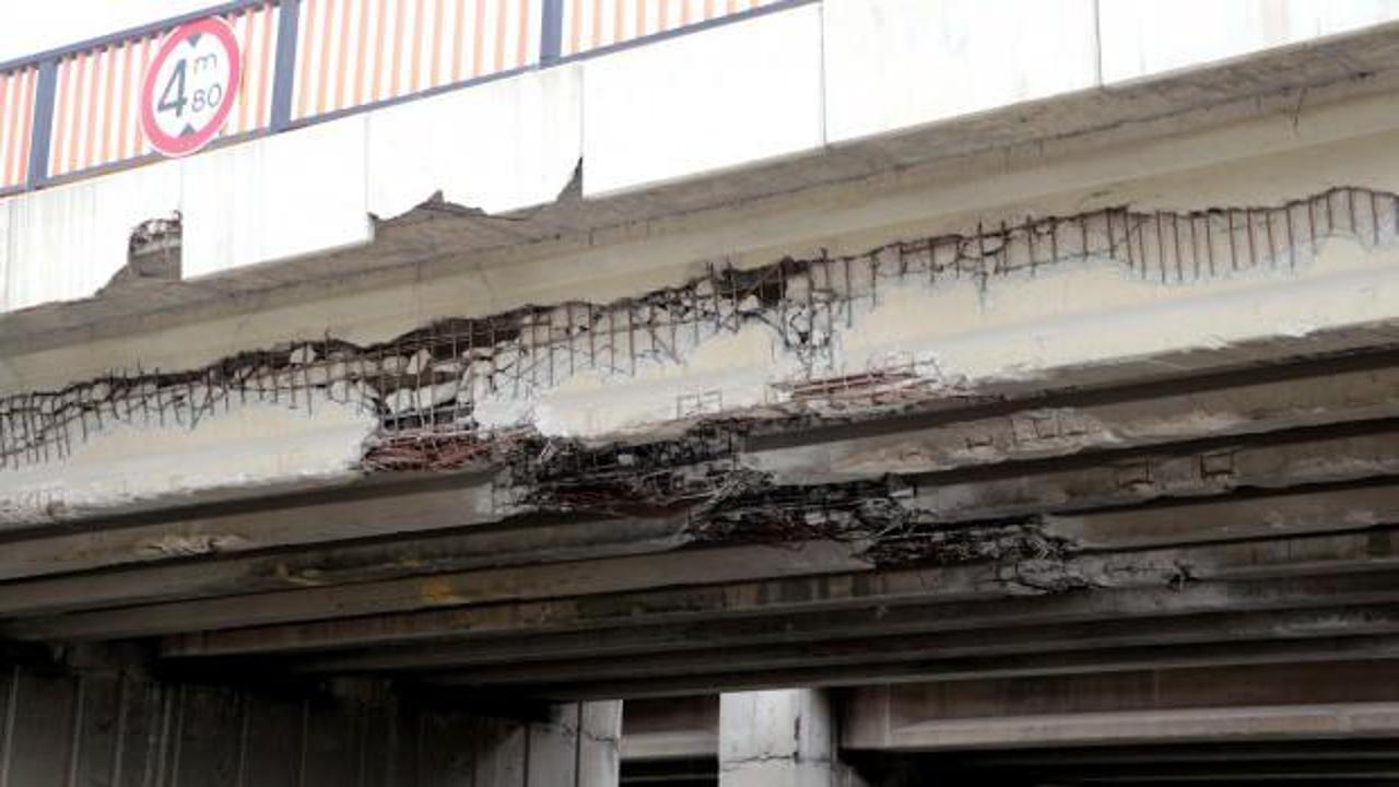 &Ccedil;ağatay'dan hasarlı k&ouml;pr&uuml; uyarısı: Komple &ccedil;&ouml;kebilir