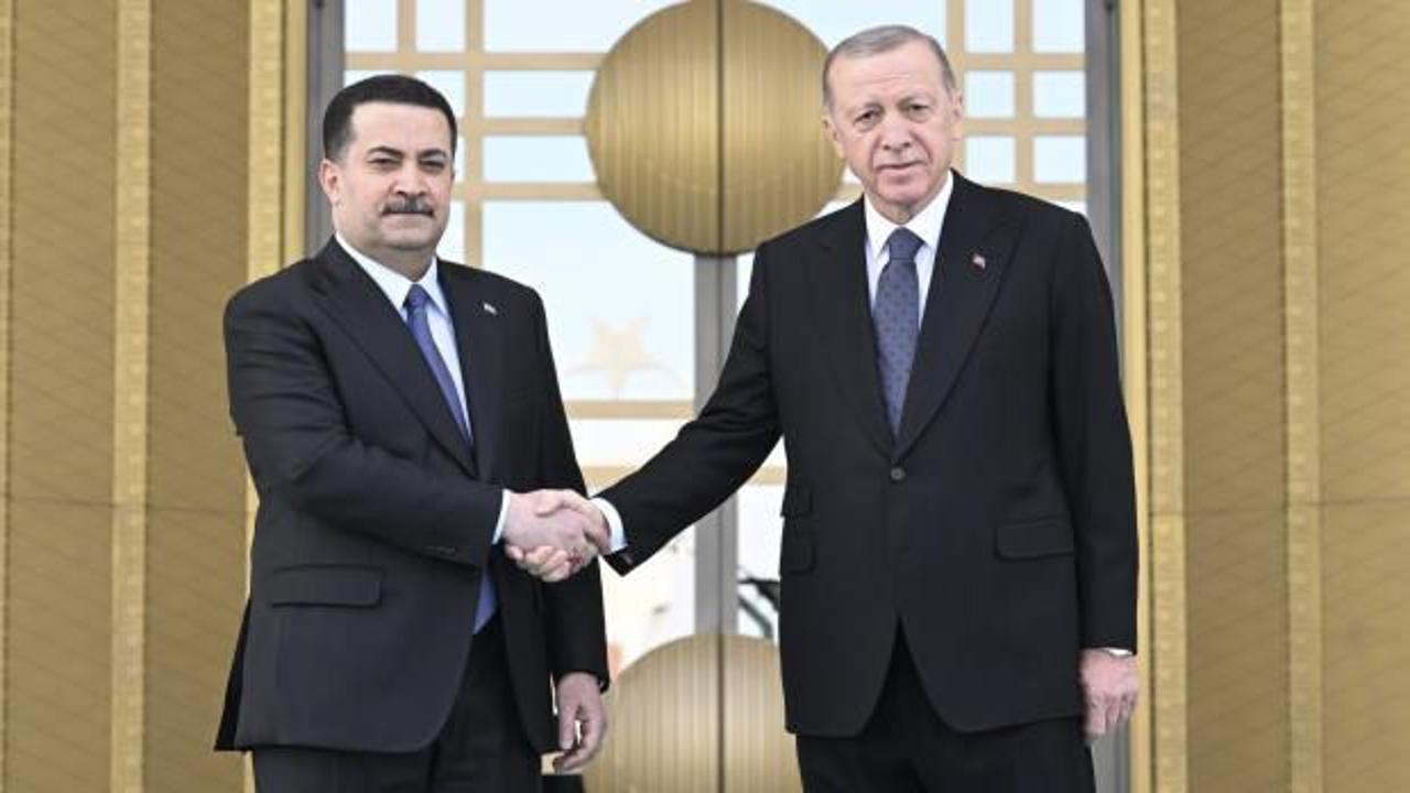 Cumhurbaşkanı Erdoğan, Irak Başbakanı es-Sudani'yi kabul etti