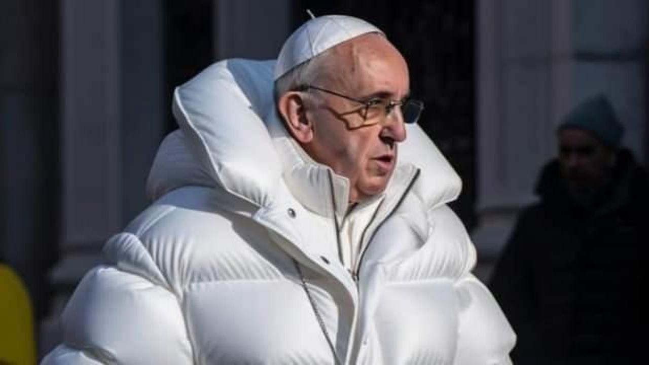 Papa Francis'in giydiği mont 'yapay zeka' çıktı