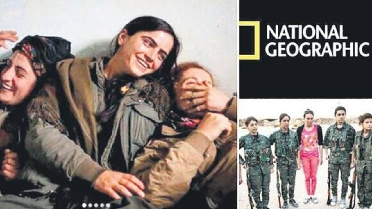 National Geographic'ten YPJ propagandası