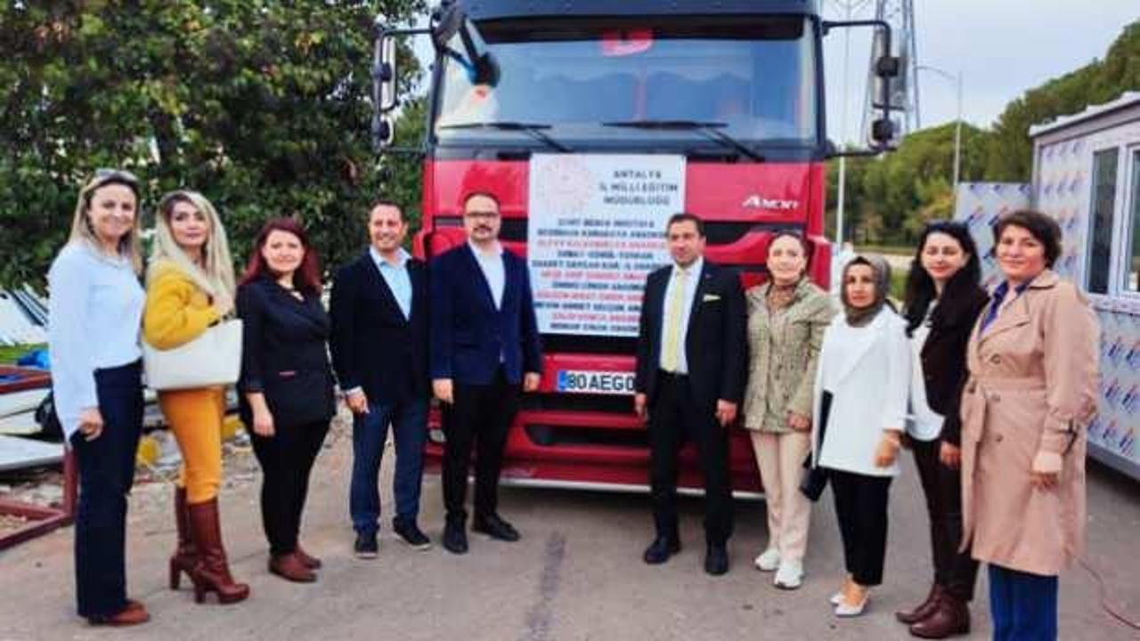 Antalya Kepez&rsquo;deki okullar deprem b&ouml;lgesi i&ccedil;in kermes yaptı