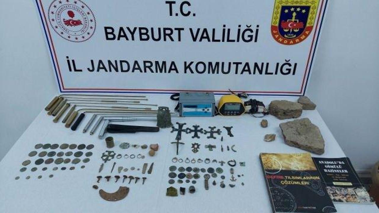 Bayburt merkezli tarihi eser operasyonu: 1 kişi tutuklandı