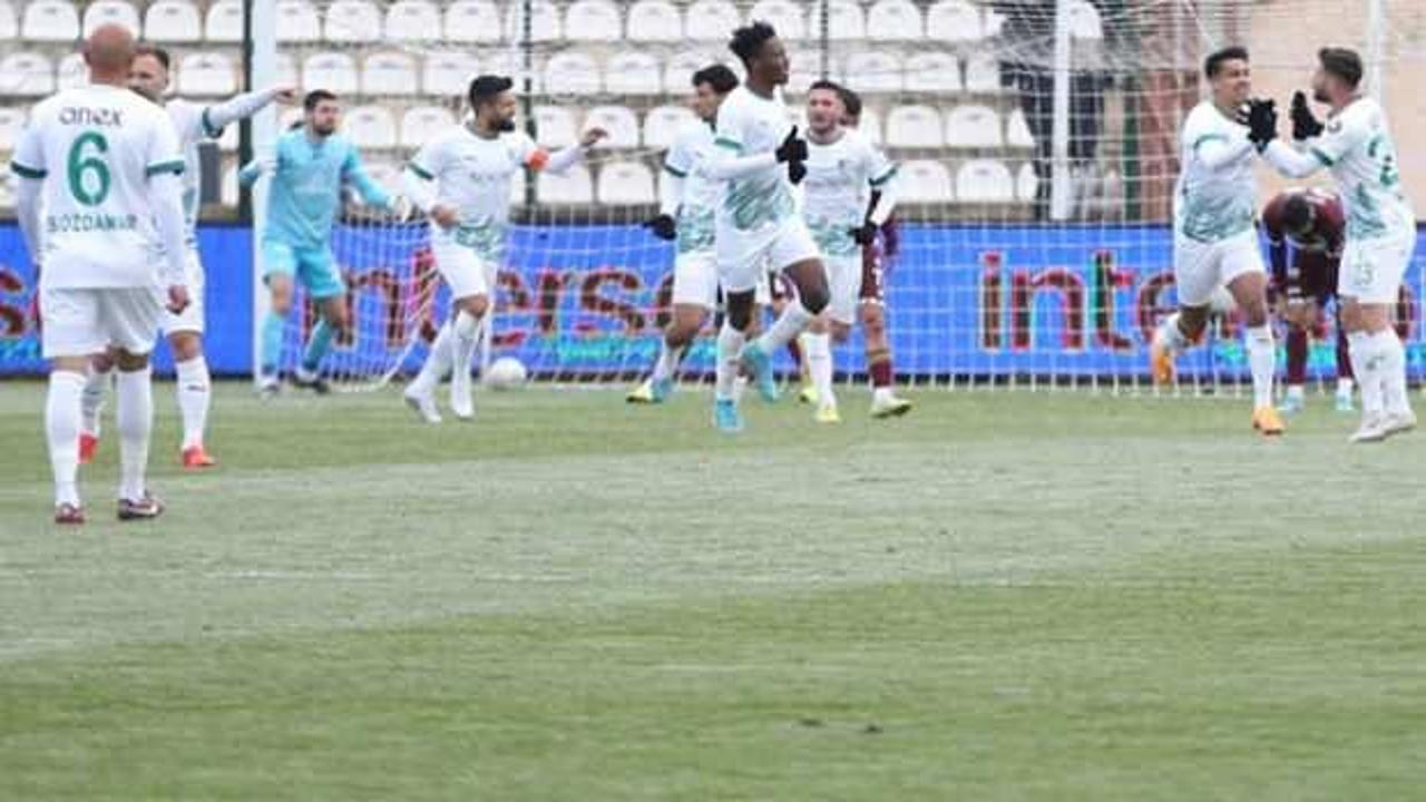 Bodrumspor deplasmanda Bandırmaspor'a gol olup yağdı!