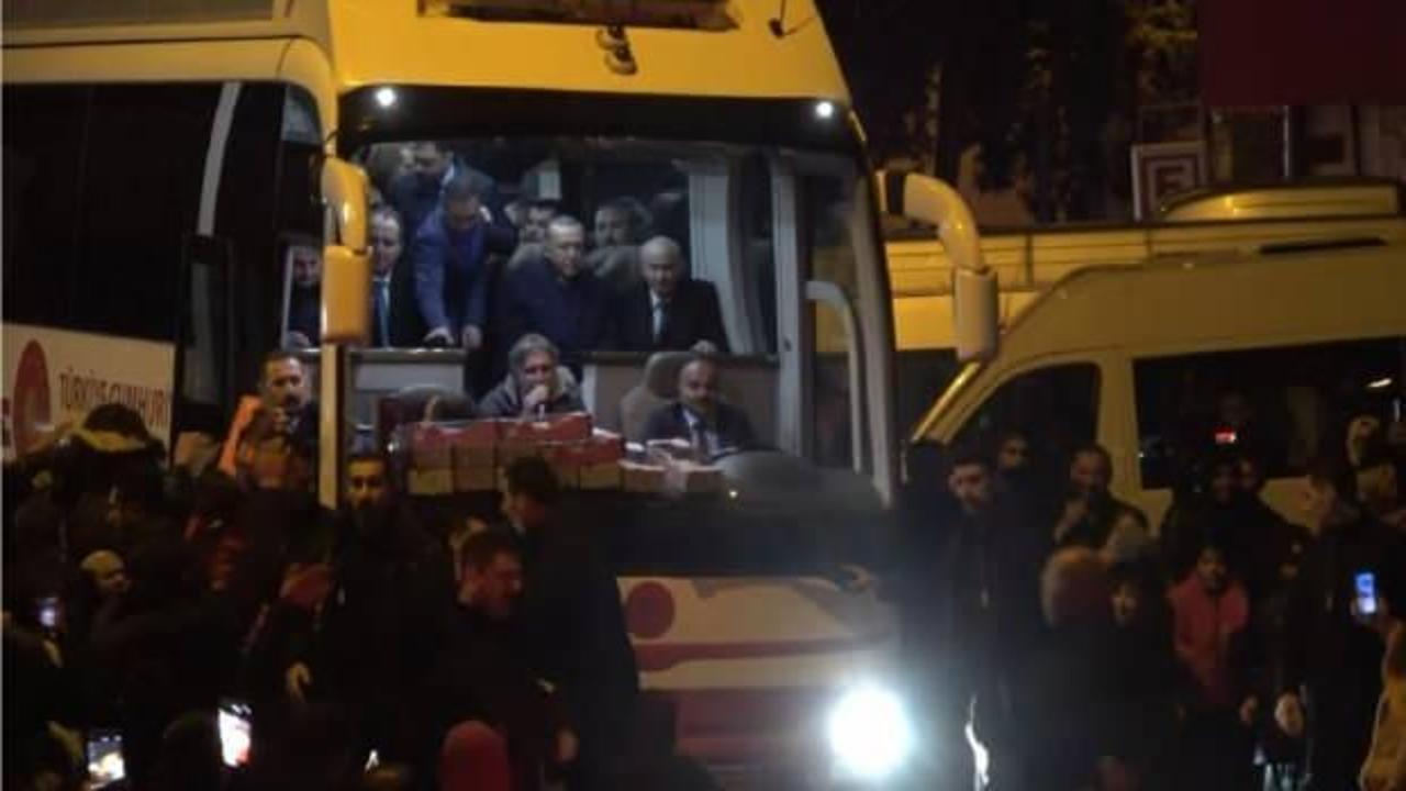 Cumhurbaşkanı Erdoğan, Kilis'ten ayrıldı