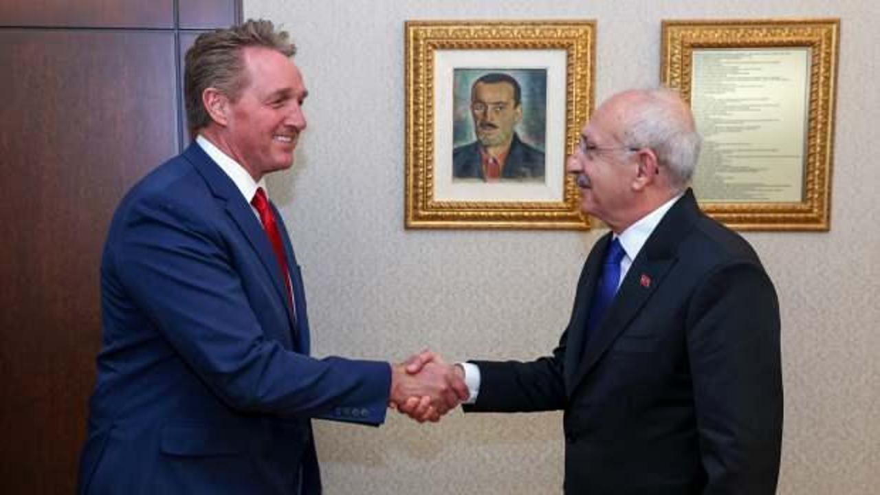 Kemal Kılıçdaroğlu ABD Büyükelçisi'ni makamında kabul etti
