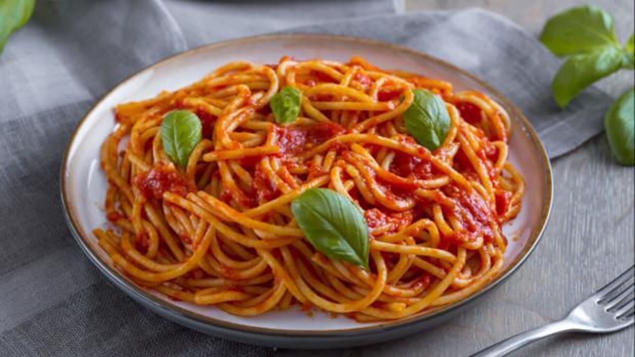 Salçalı spagetti tarifi, nasıl yapılır?
