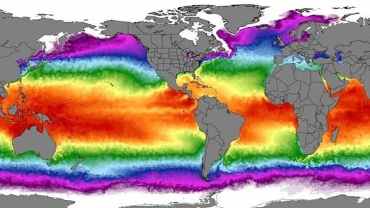 Okyanus yüzeyi sıcaklığı rekor kırdı