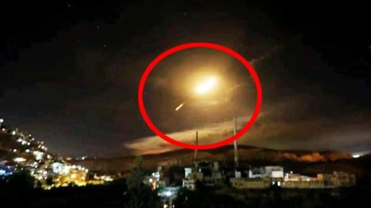 İsrail ordusu başkent Şam'ı bombaladı