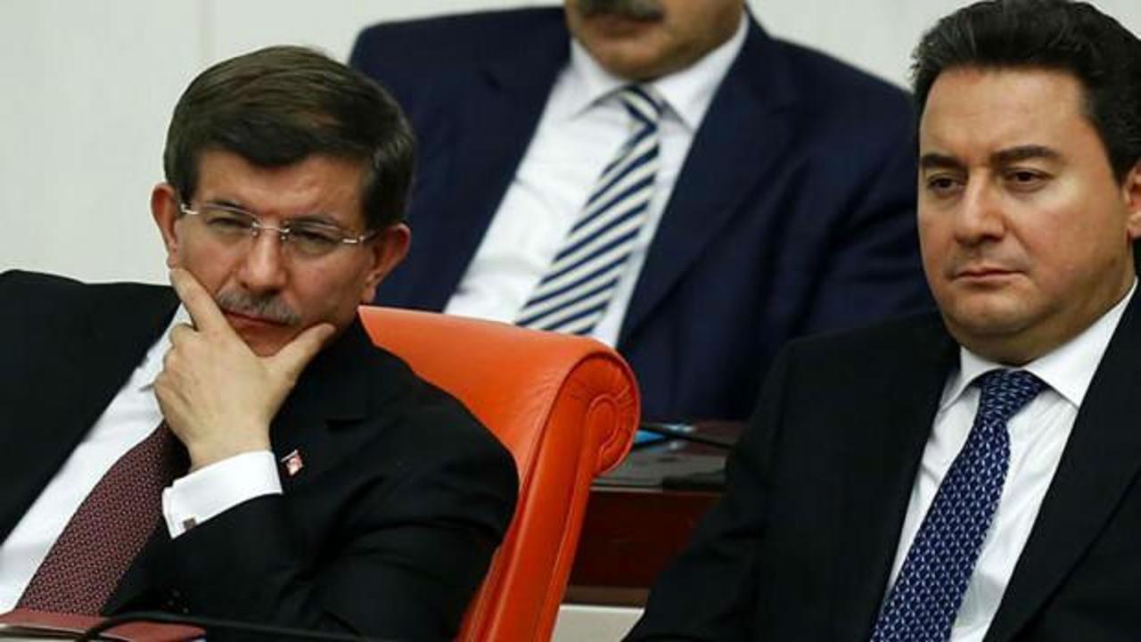 AK Parti'den, Ahmet Davutoğlu ve Ali Babacan hakkında açıklama: Ayakları yere bastı!