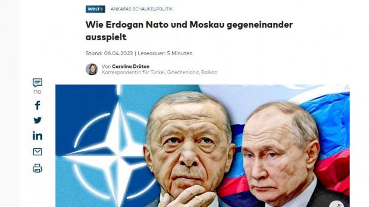 Alman Welt gazetesi: Erdoğan’ın manevraları başarılı oluyor