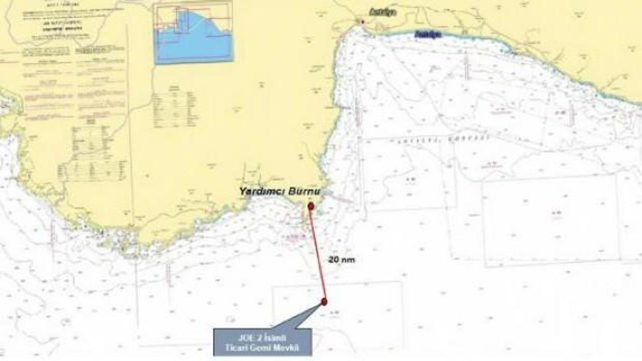 Antalya a&ccedil;ıklarında gemi battı! Ekipler y&ouml;nlendirildi