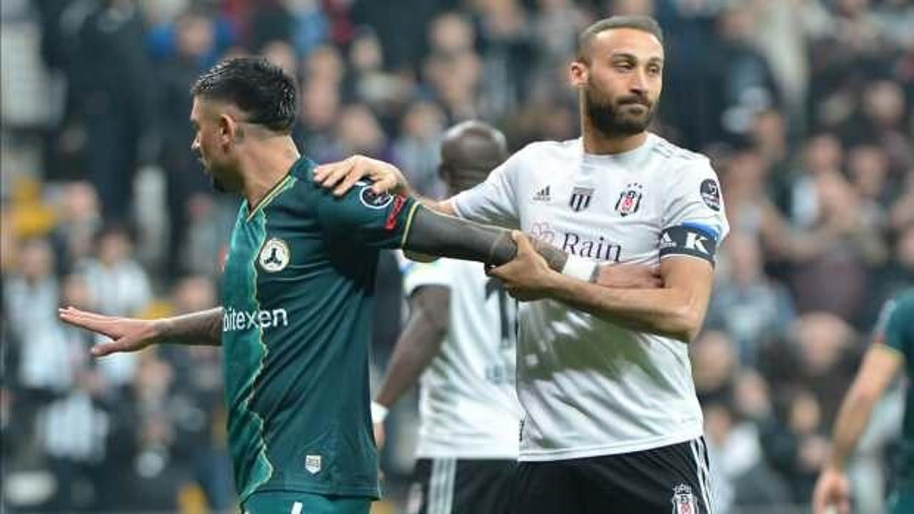 Beşiktaş'ta korkutan sakatlık! Cenk Tosun maça devam edemedi
