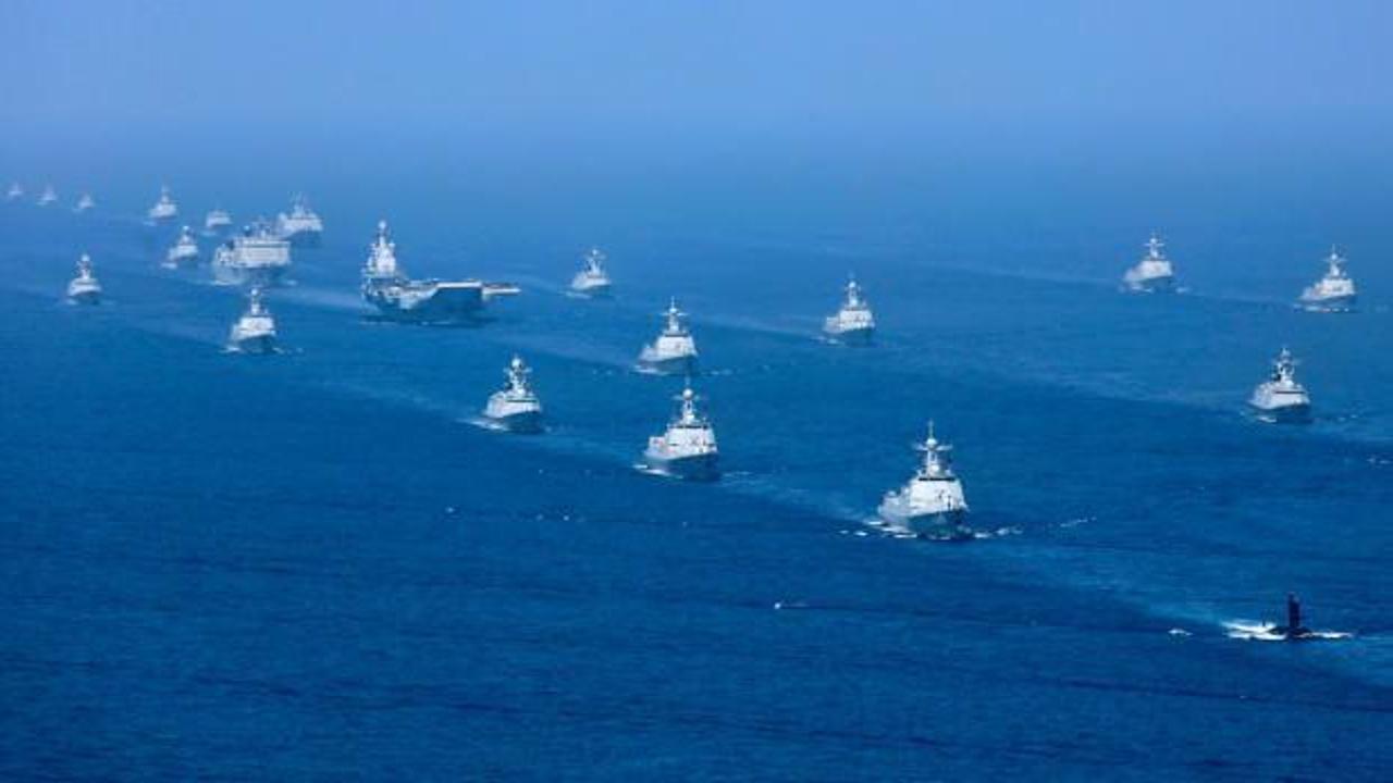 Çin ordusu, 71 savaş uçağı, 9 savaş gemisi Tayvan'ı sardı