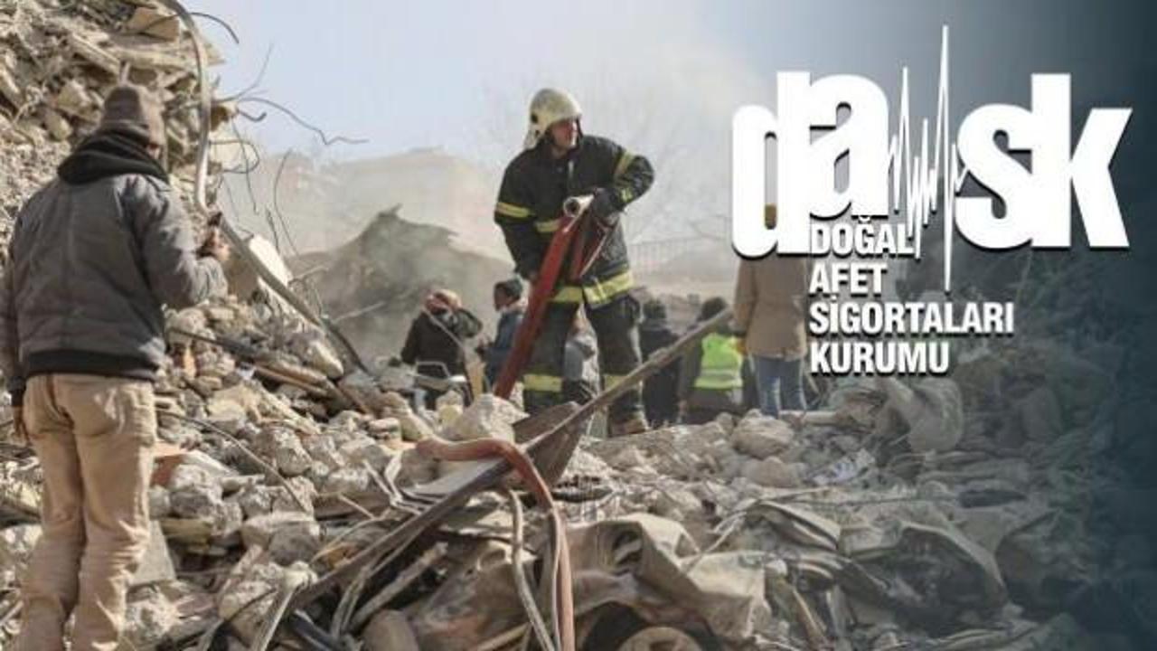 DASK'ın deprem bölgesindeki sigortalılara ödediği tazminat tutarı 10 milyar TL'yi aştı