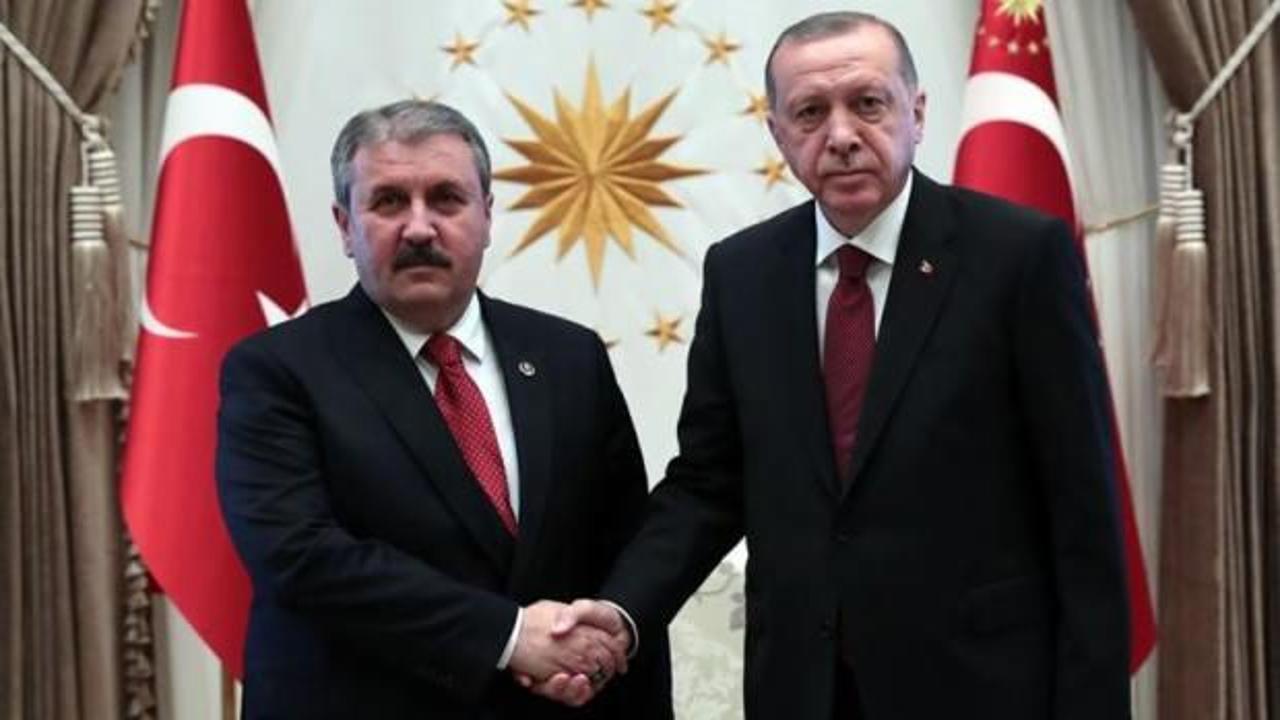 Erdoğan ile Destici görüştü