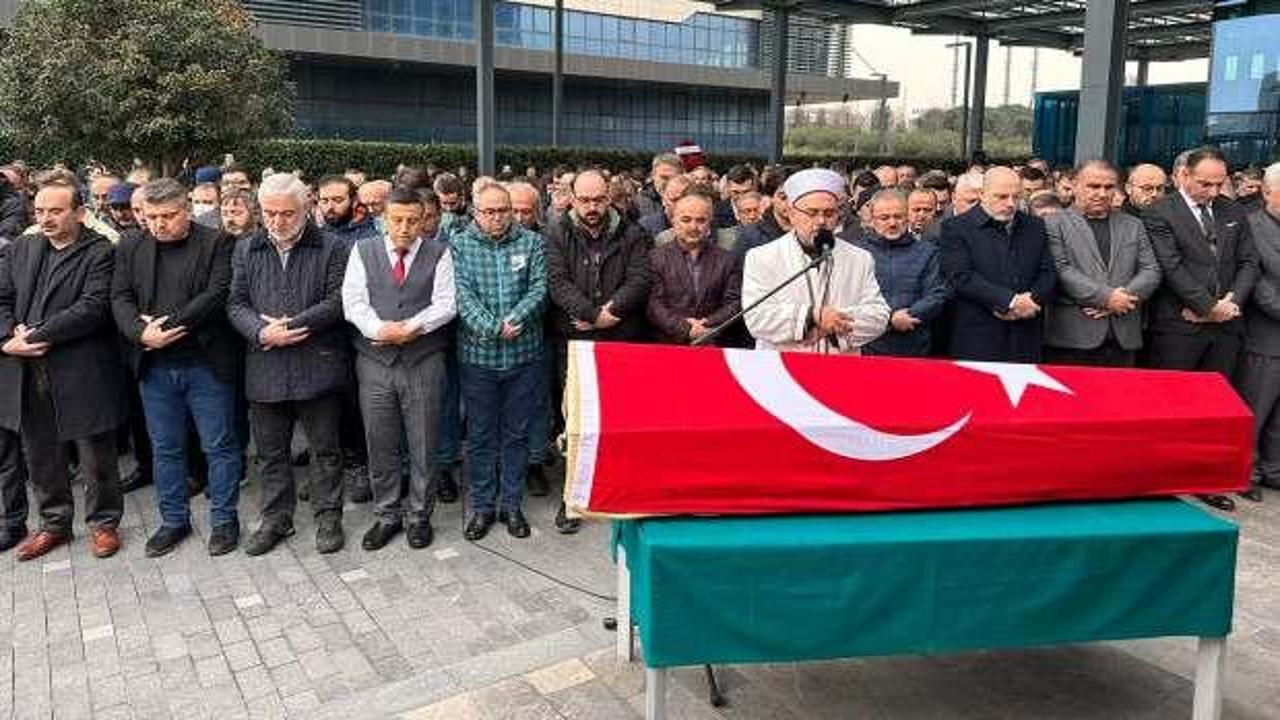 Gazeteci Şaban Arslan için cenaze töreni düzenlendi