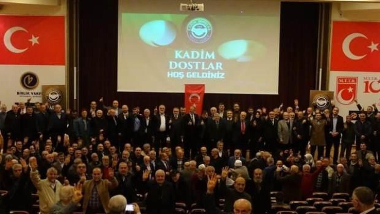 Kadim Dostlar grubu, Cumhurbaşkanı Erdoğan'a desteğini açıkladı!