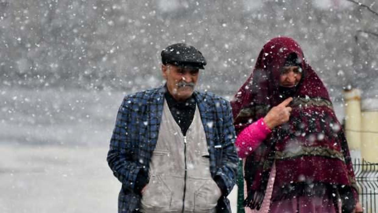 Kars'ta dolu, Sarıkamış'ta kar etkili oldu
