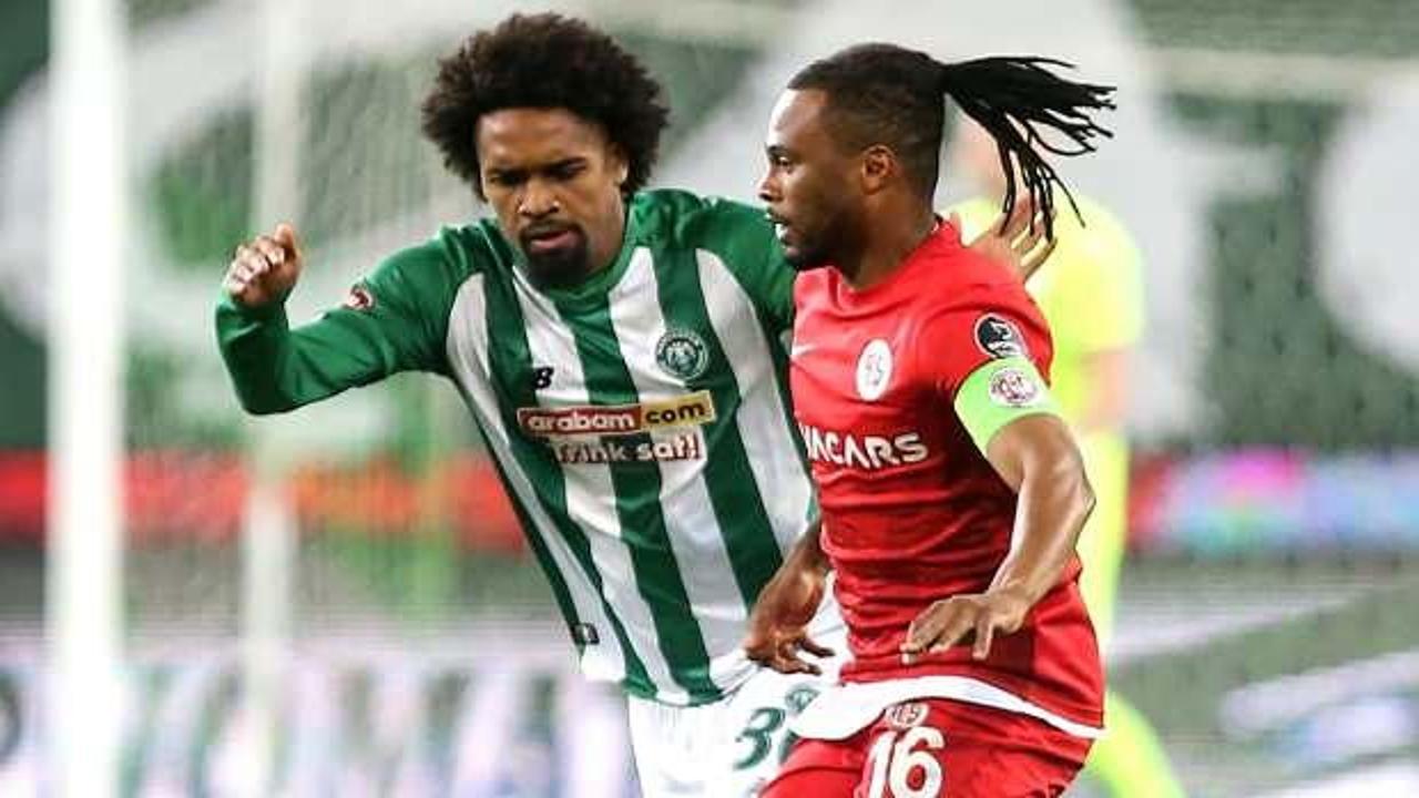 Konyaspor, Antalyaspor'a diş ge&ccedil;iremedi!