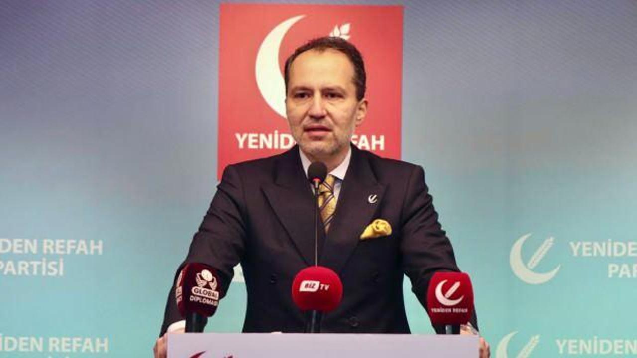 Yeniden Refah Partisi'nden milletvekili aday listesi - TAM LİSTE