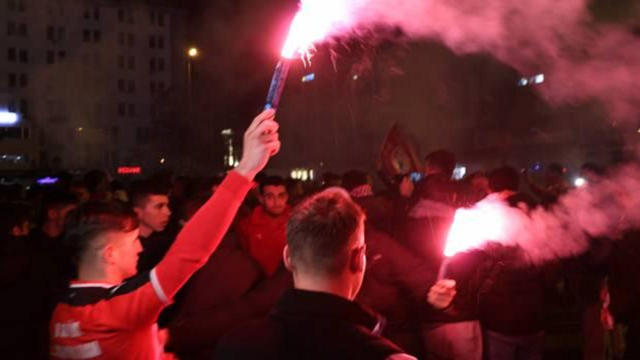 Yeniden Süper Lig’deler! Samsunspor’dan muhteşem kutlama