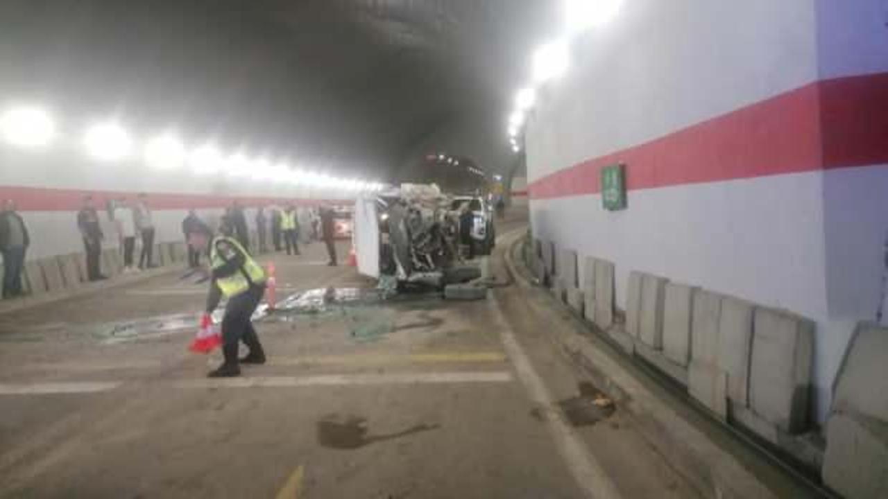 Artvin’de tünelde midibüs kazası: 4 yaralı