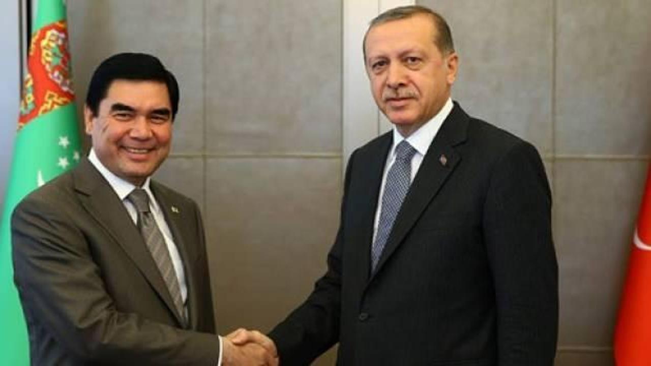 Cumhurbaşkanı Erdoğan'dan Berdimuhammedov'a taziye telefonu