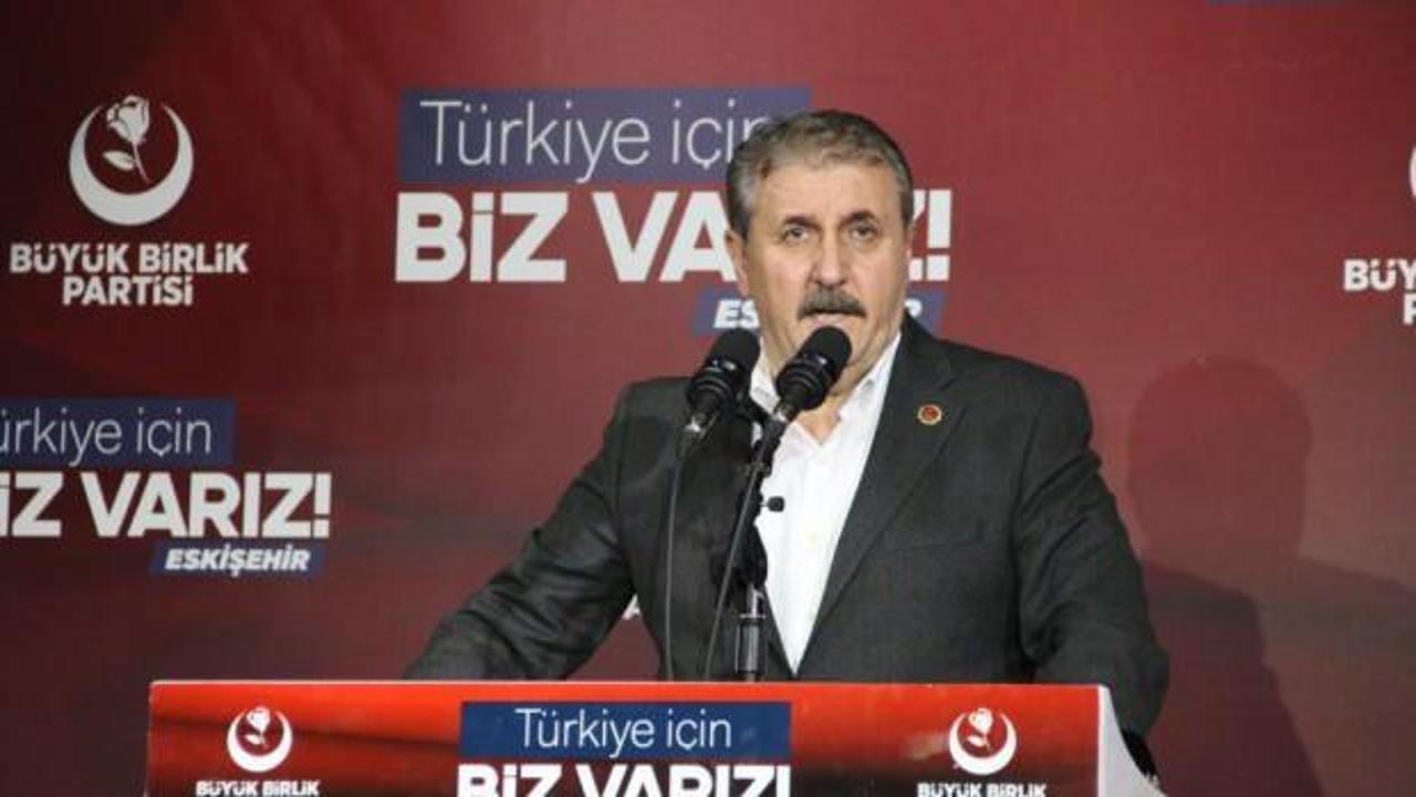  Destici'den Kılıçdaroğlu'na HDP ve PKK tepkisi