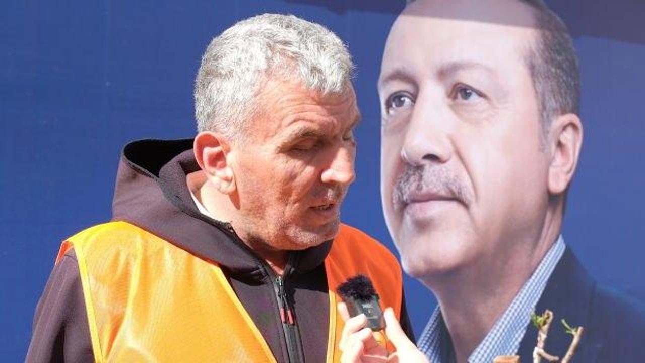 G&ouml;rme engelli Mevl&uuml;t Ceylan kapı kapı gezip davasını anlatıyor