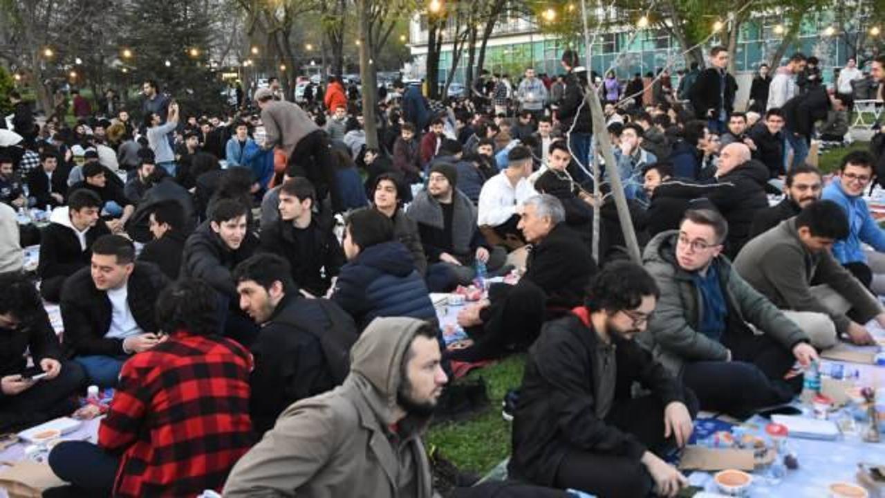 İTÜ'den takdir toplayan iftar etkinliği