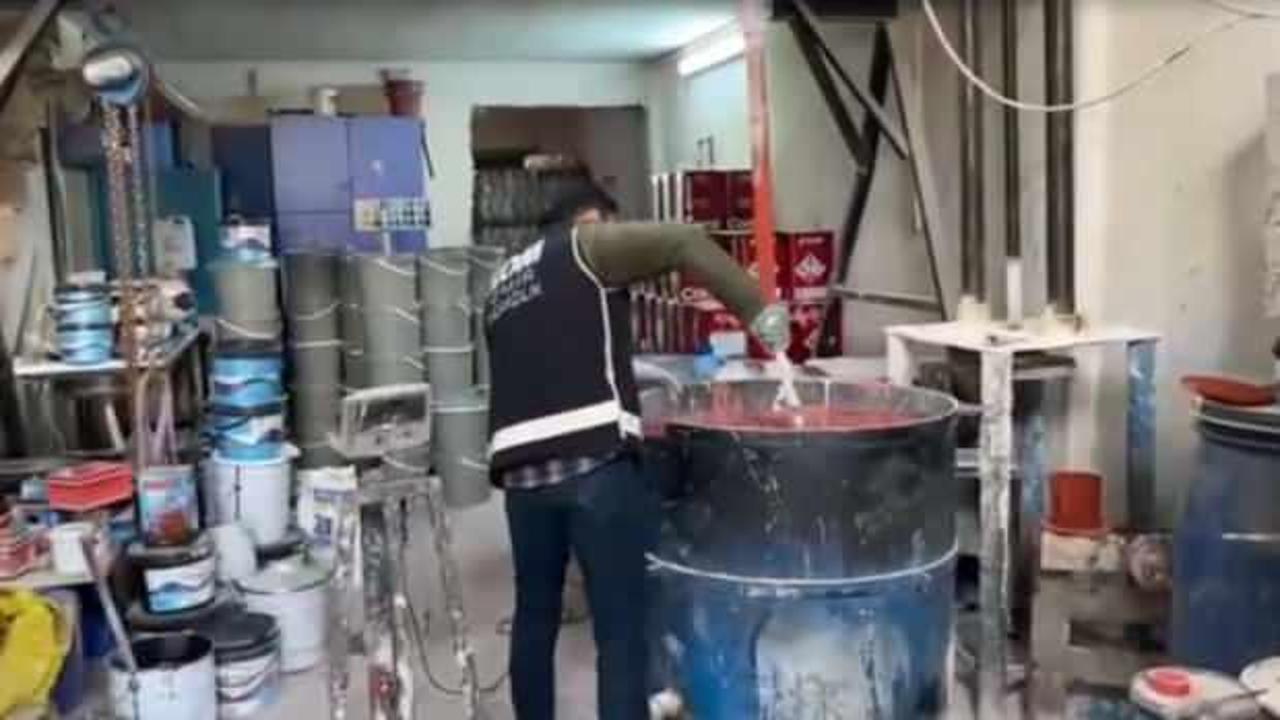 İzmir'de 46 ton ka&ccedil;ak akaryakıt ele ge&ccedil;irildi