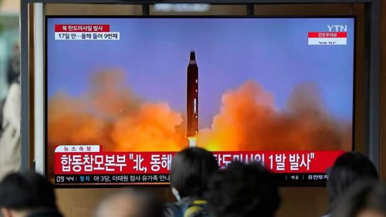 Kuzey Kore'nin füze denemesi sonrası Japonya'da alarm verildi