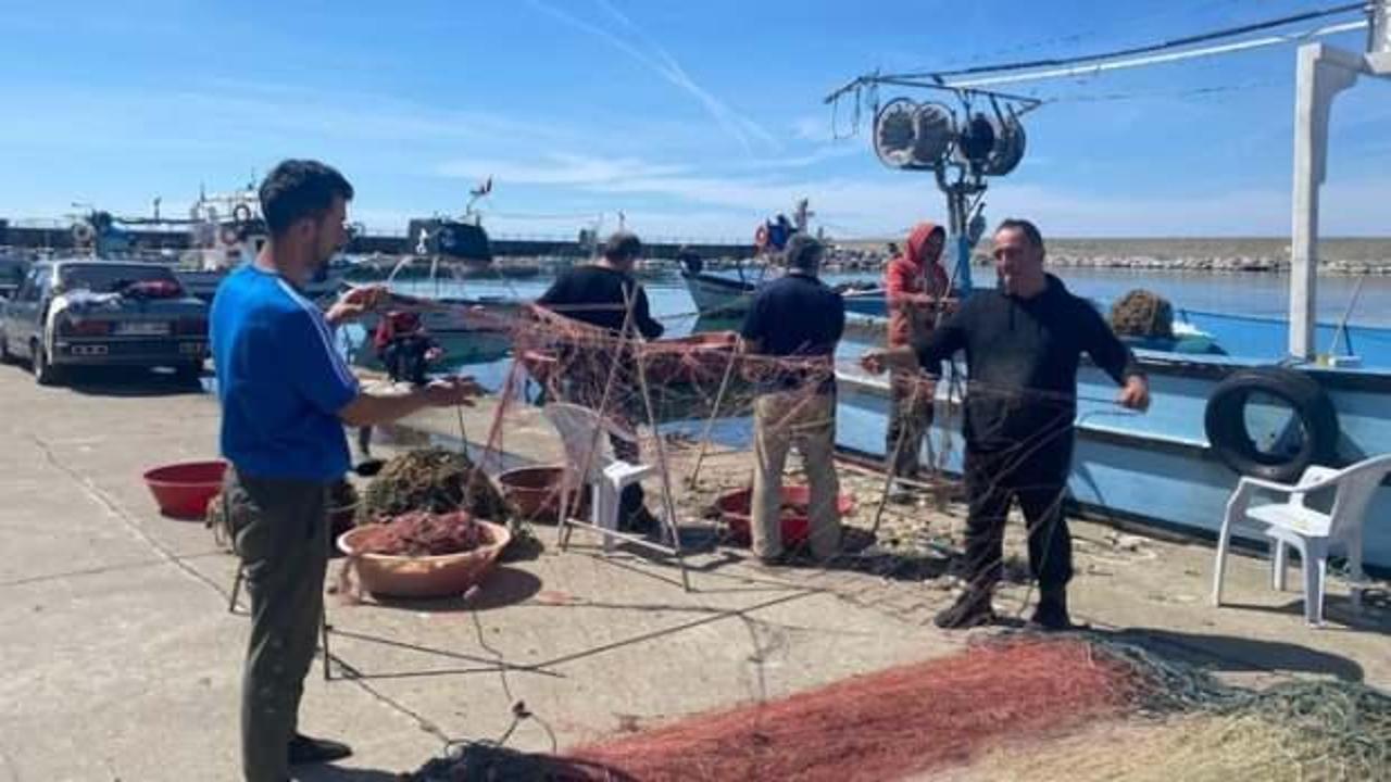 Balıkçılar yeni sezon hazırlıklarına başladı