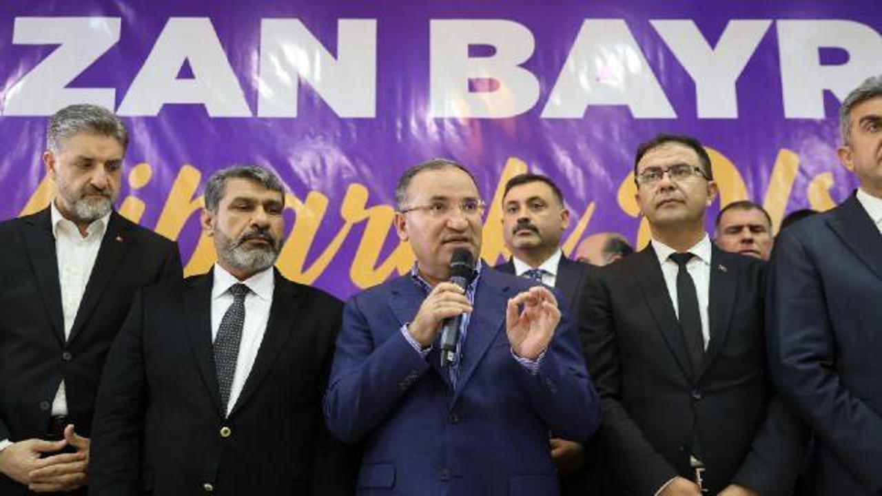 Bakan Bozdağ: Kininin, nefretinin k&ouml;lesi olanlar, bu millete hayır yapabilir mi?