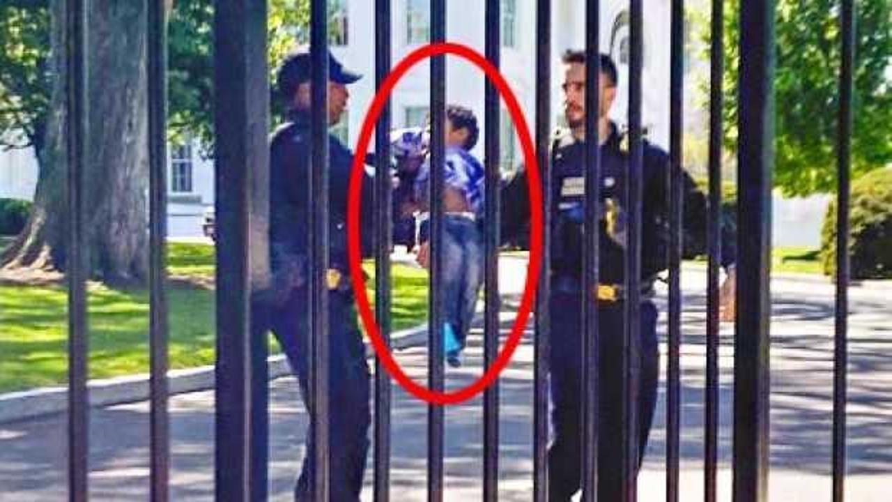 Beyaz Saray'da küçük çocuk alarmı
