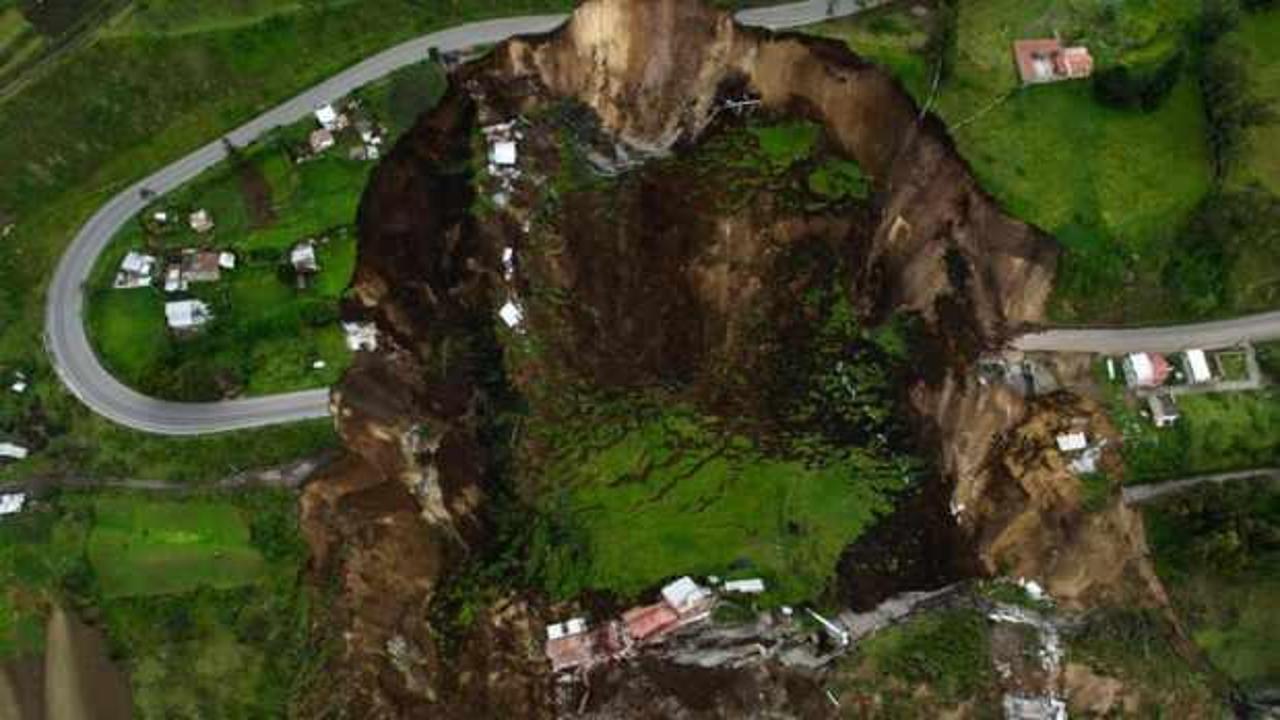 Ekvador'da toprak kaymasında 57 ev yıkıldı: 43 ölü